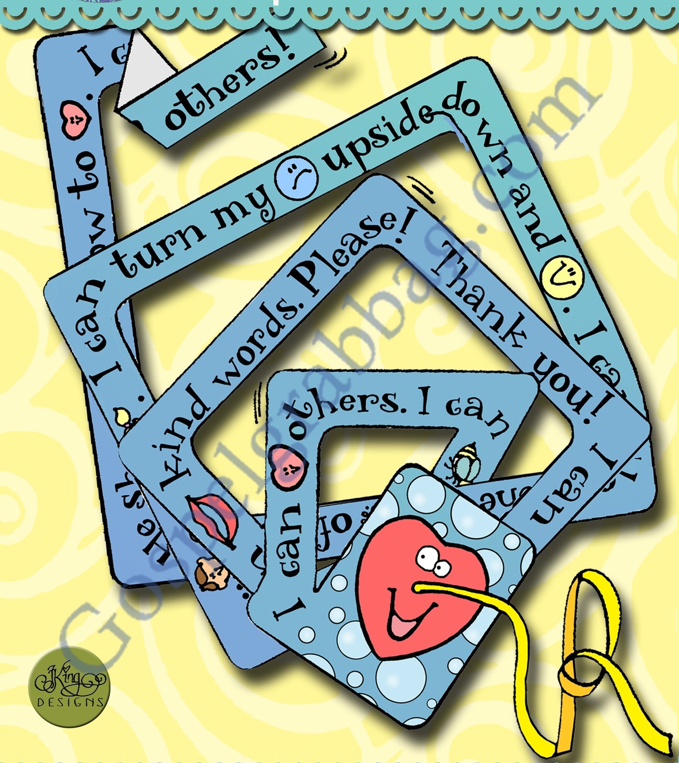I Can Love Others spiral kite