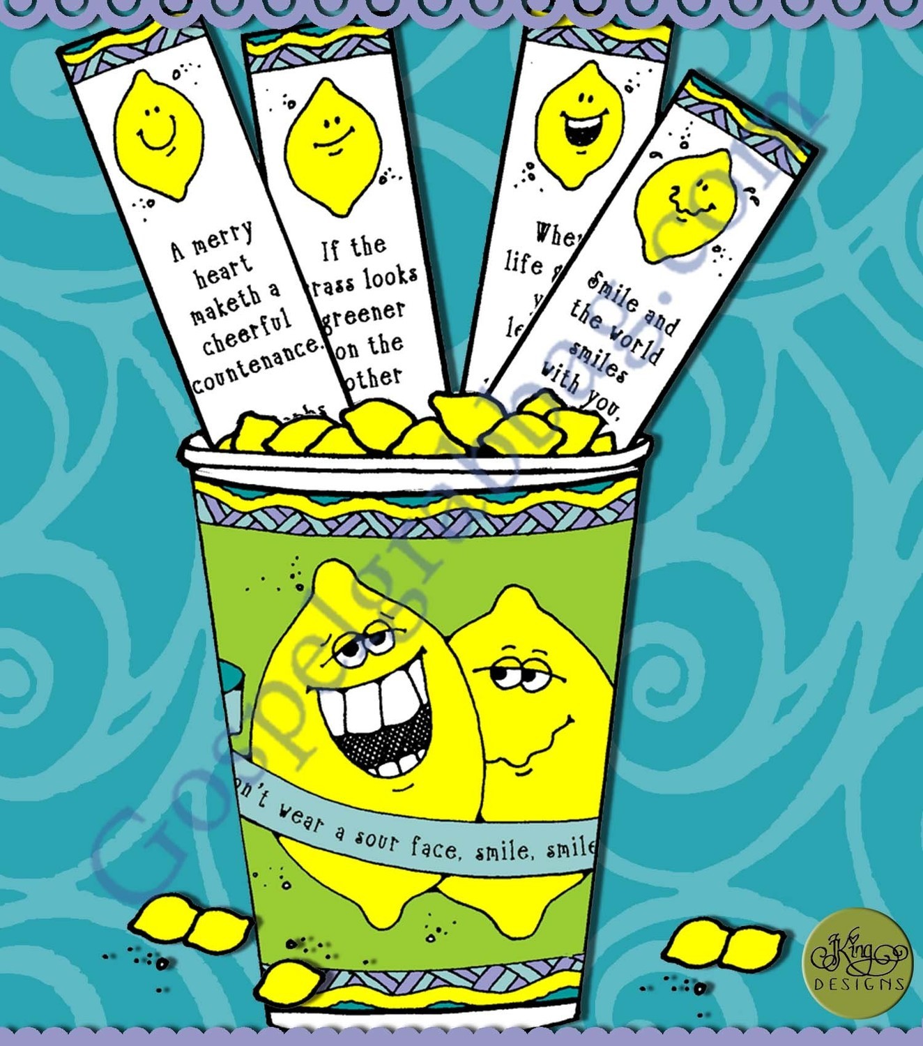 Cup Full of Cheerful Thoughts