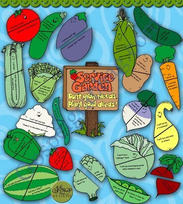 My Service Garden Game to Plant Acts of Service