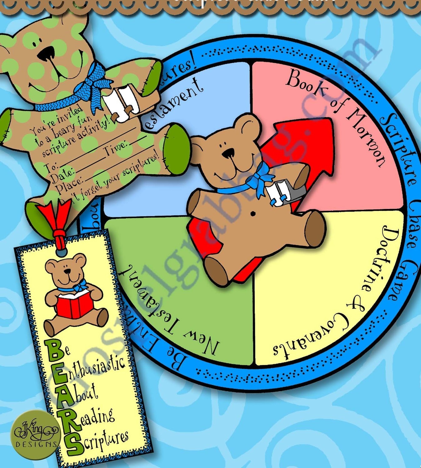 Learning &amp; Living Goal 10 Theme: B.E.A.R.S. Be Enthusiastic About Reading Scriptures