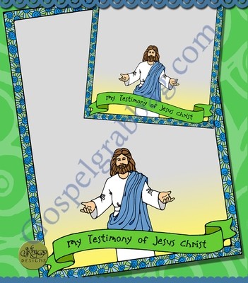 My Testimony of Jesus Christ journal