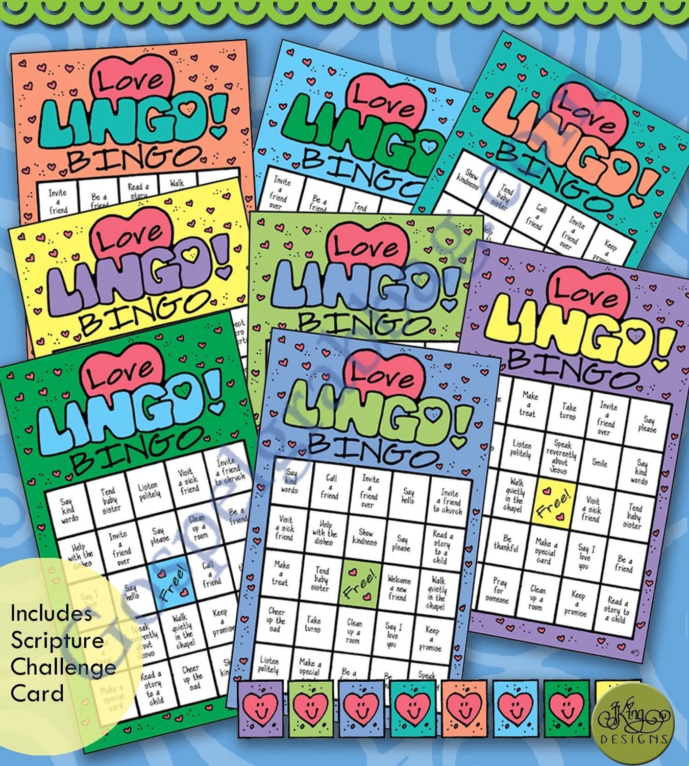 Love Lingo Bingo (Service - Good Samaritan)