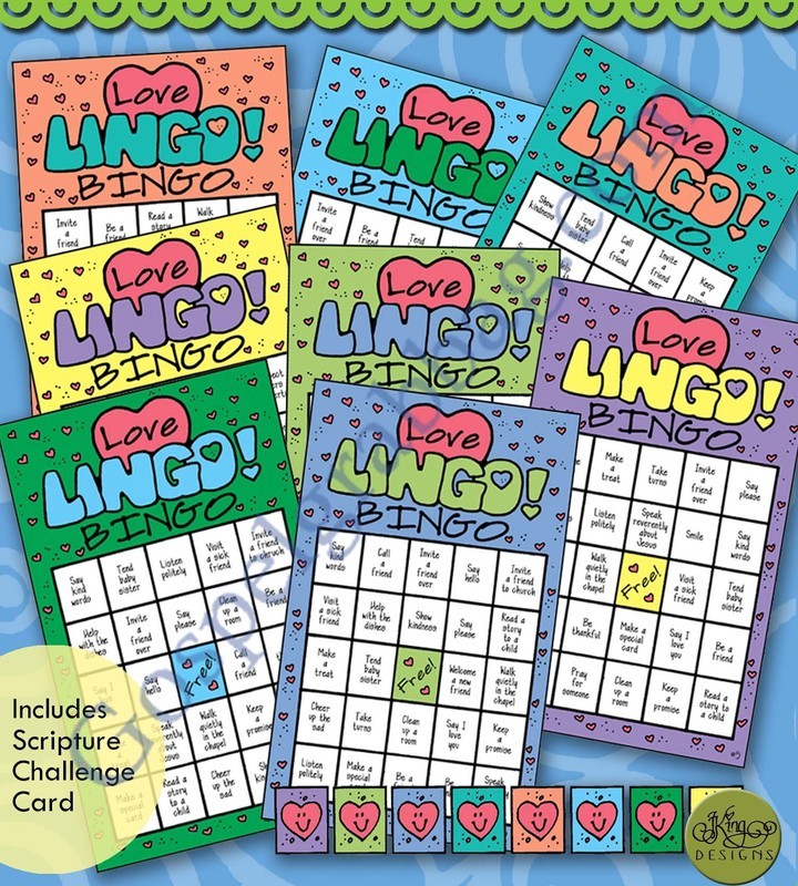 Love Lingo Bingo (Service - Good Samaritan)