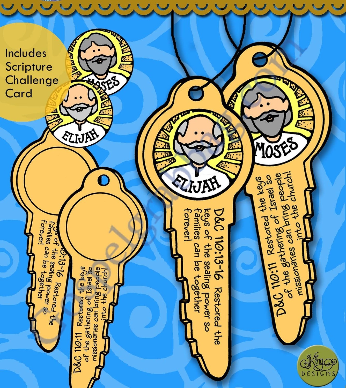 Priesthood Keys - Door Reminder