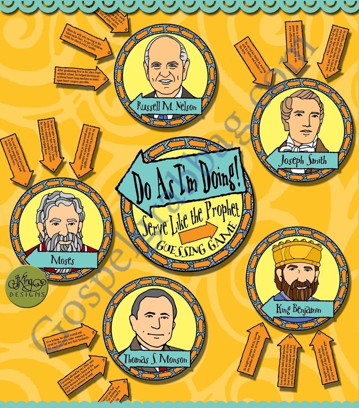Do As I&#39;m Doing - Serve Like a Prophet Guessing Game