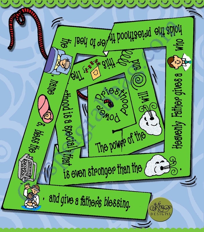 Priesthood Blessings Spiral Kite