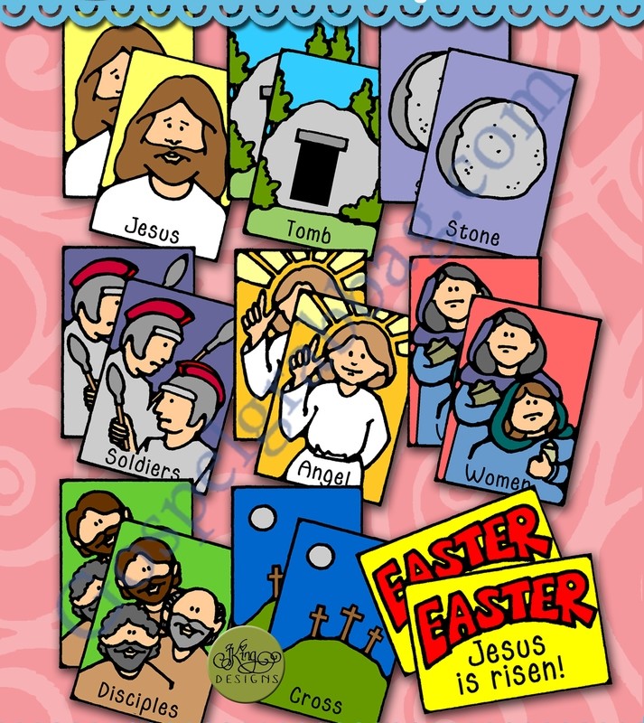 Jesus Is Risen - Resurrection (Easter) Match Game