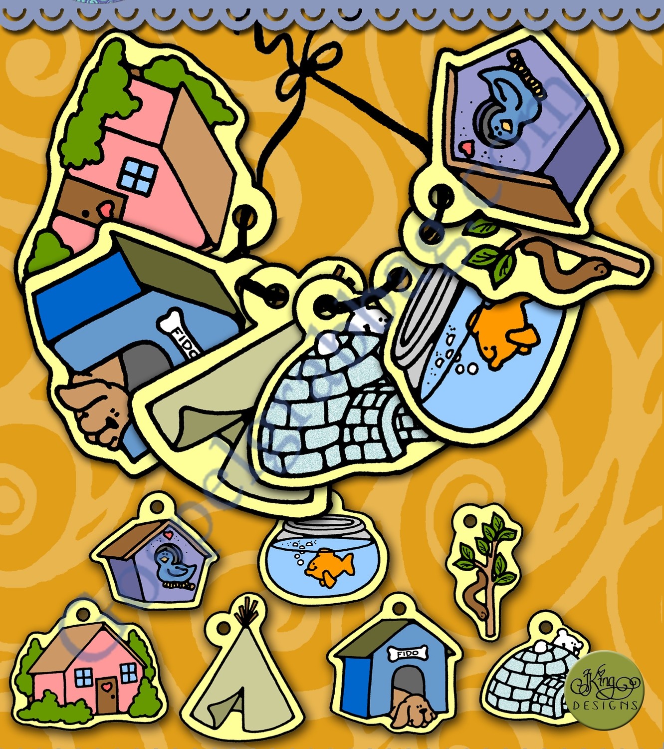 I Am Thankful for Home - charm bracelet or necklace