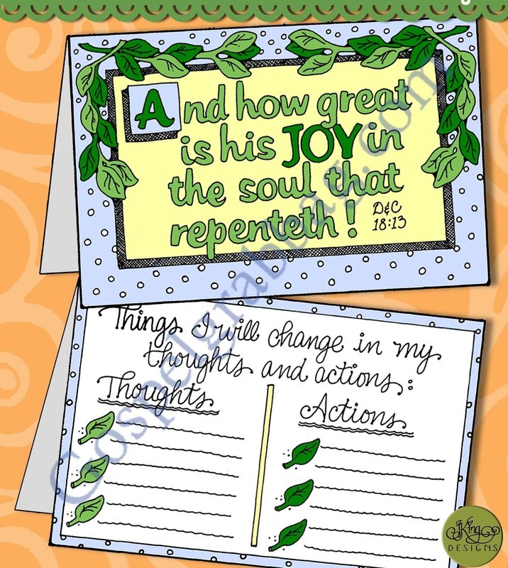 Joyful Soul tent card challenge - D&amp;C 18:13