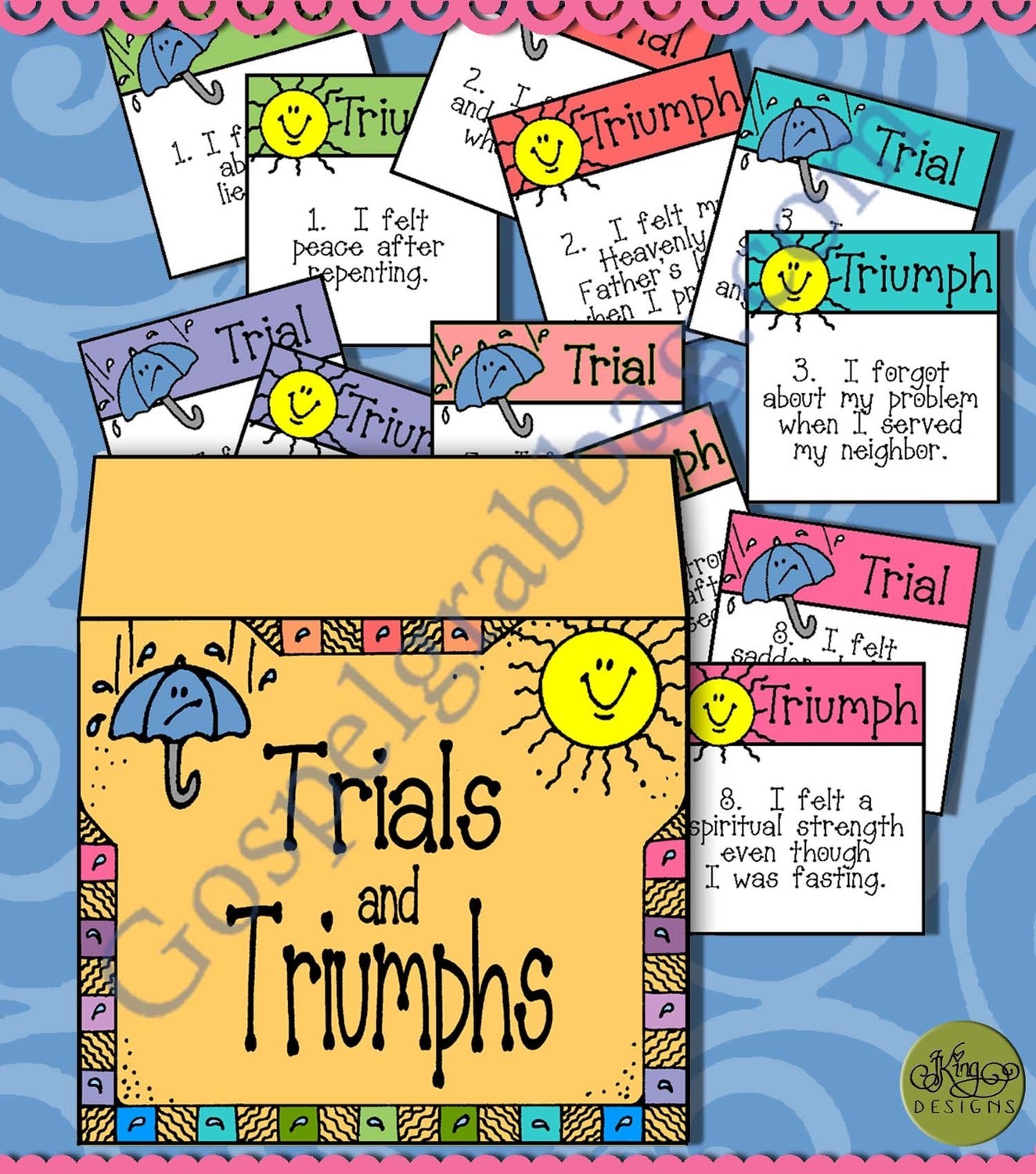 Turn Trials into Triumphs match game