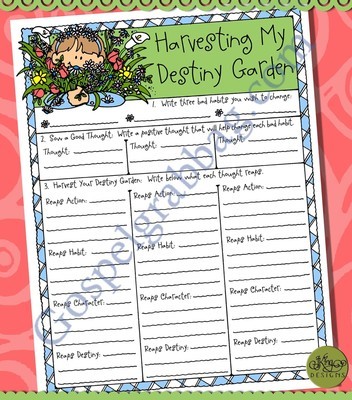 Character Habits: Harvesting My Destiny Garden habit changer