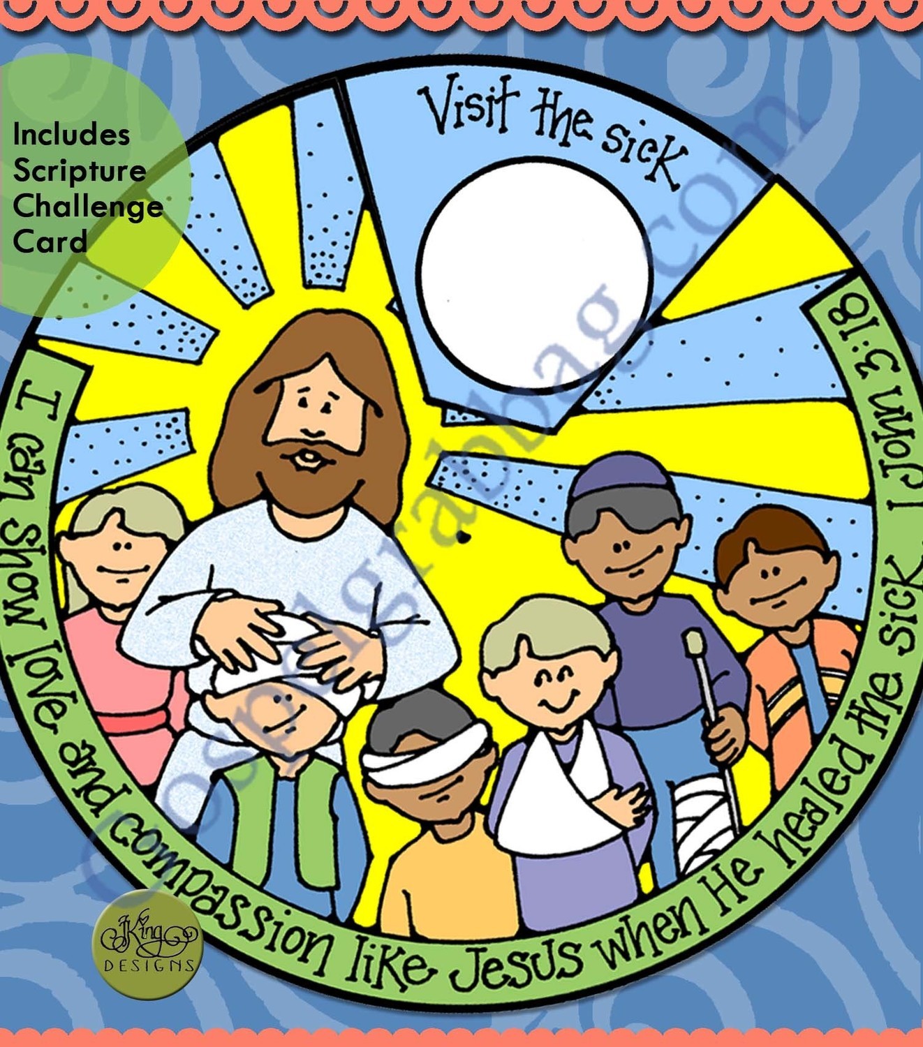 I Can Show Love and Compassion - compassion wheel