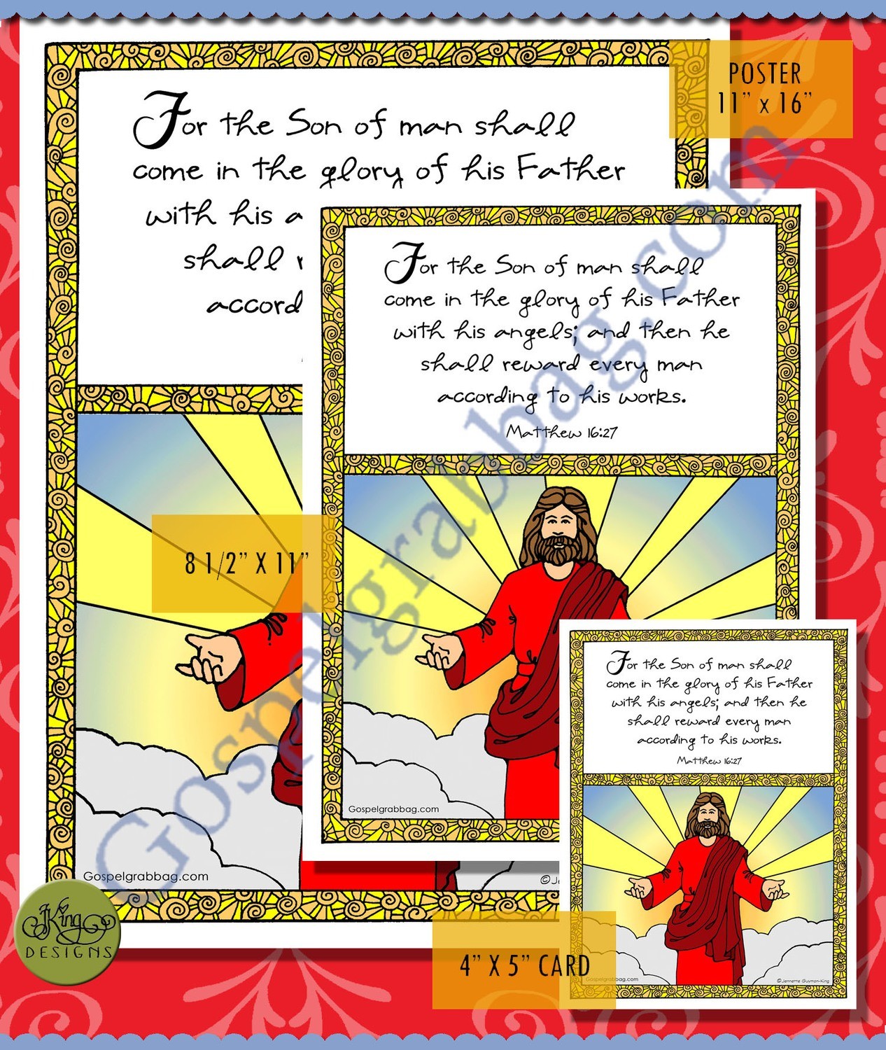 Scripture Poster: Matthew 16:27