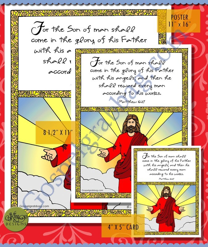 Scripture Poster: Matthew 16:27