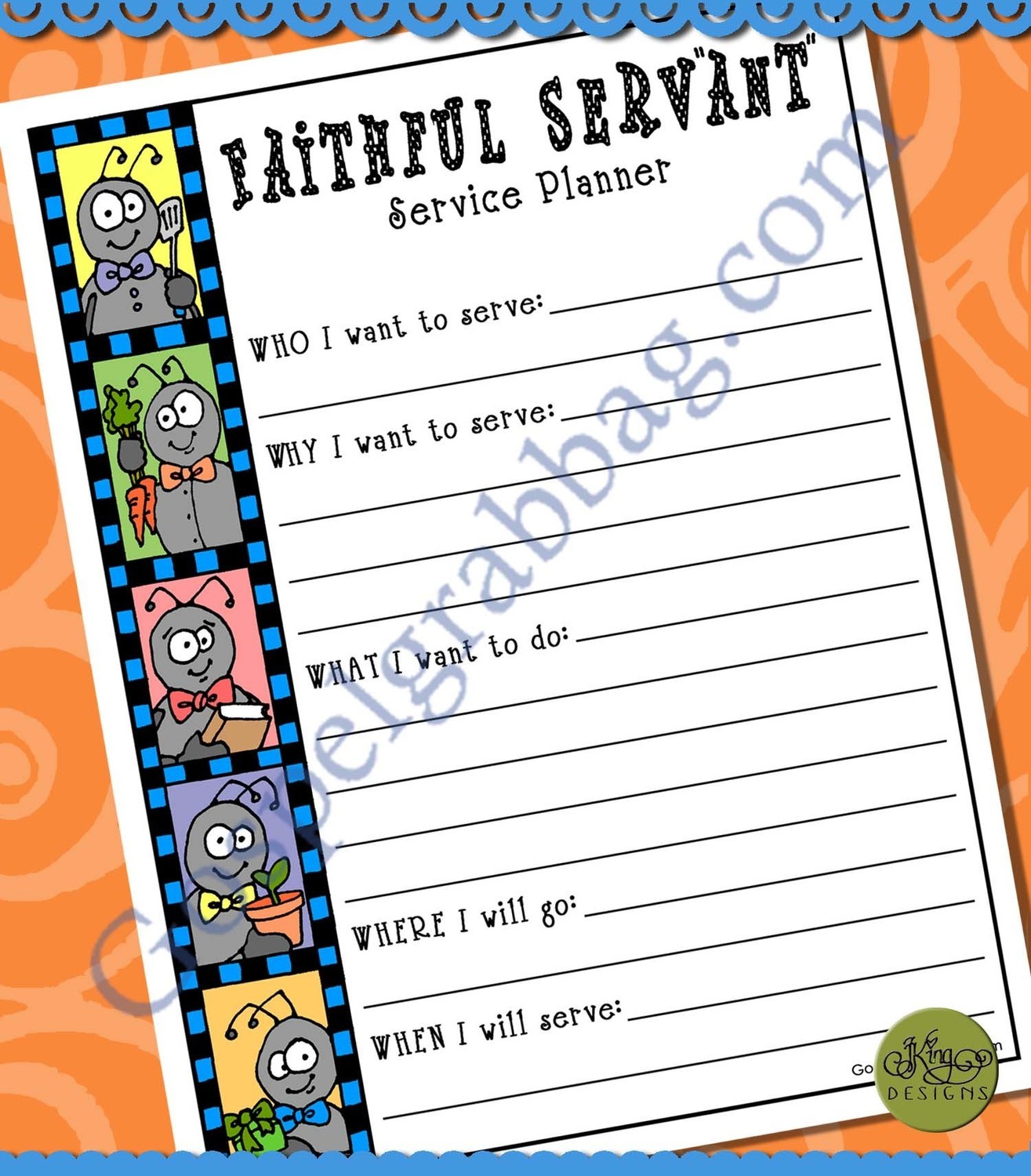 Faithful Servant Planner