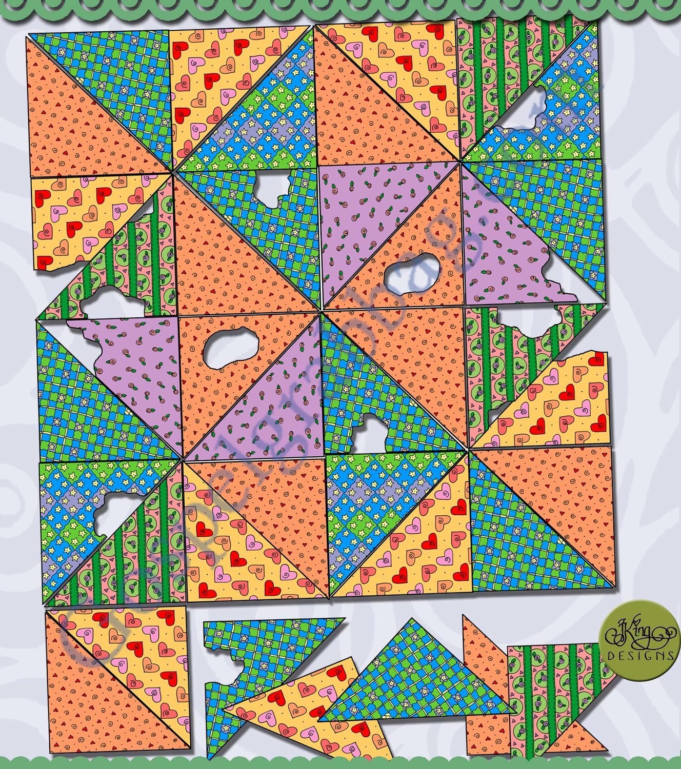 Comforts of Home - The Holy Ghost Helps Us - Quilting Bee