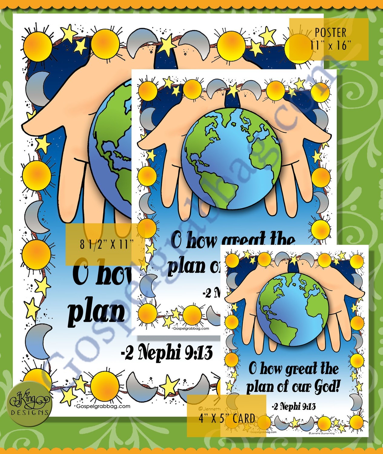 Scripture Poster: 2 Nephi 9:13