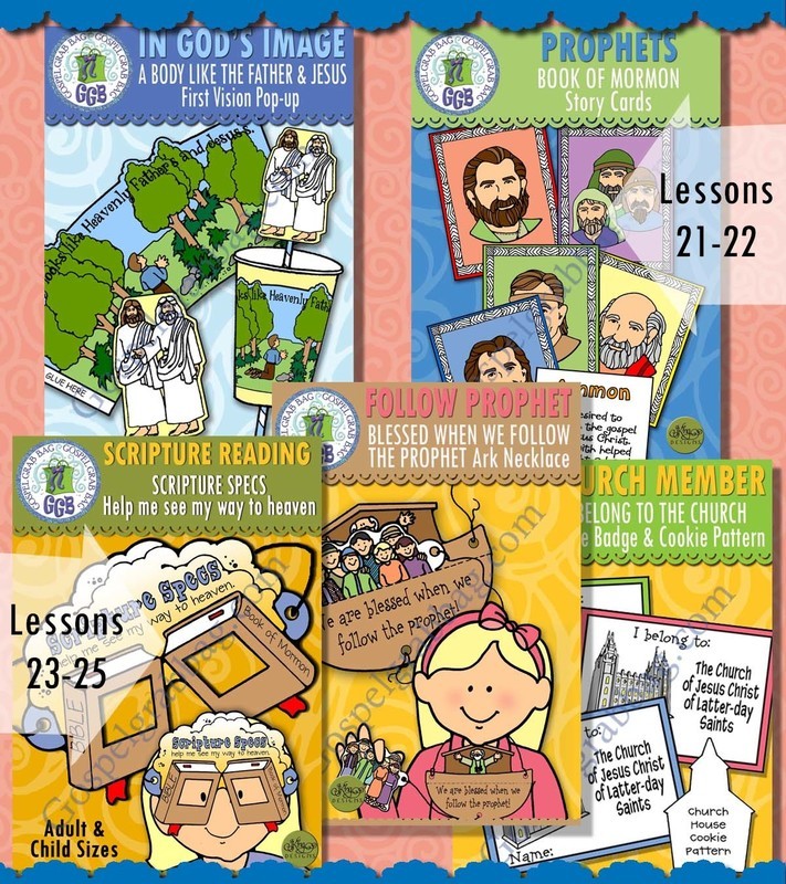 Nursery Bundle 1: June - Craft Activities for Lessons 21-25