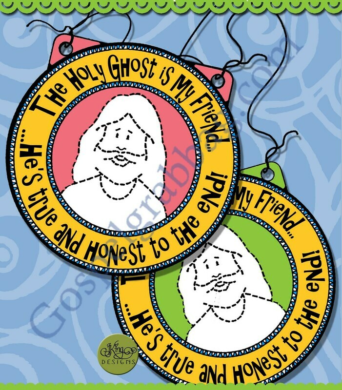 Holy Ghost Guides Us to Truth friendship medallion