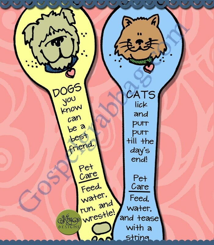 Serving Animals cat and dog care spoon