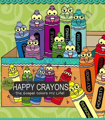 Color My Life with the Gospel - Happy Crayons Game