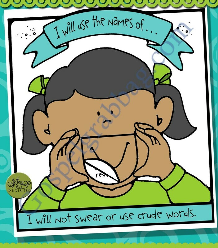 CLEAN SPEECH Reverent Mouth reminder