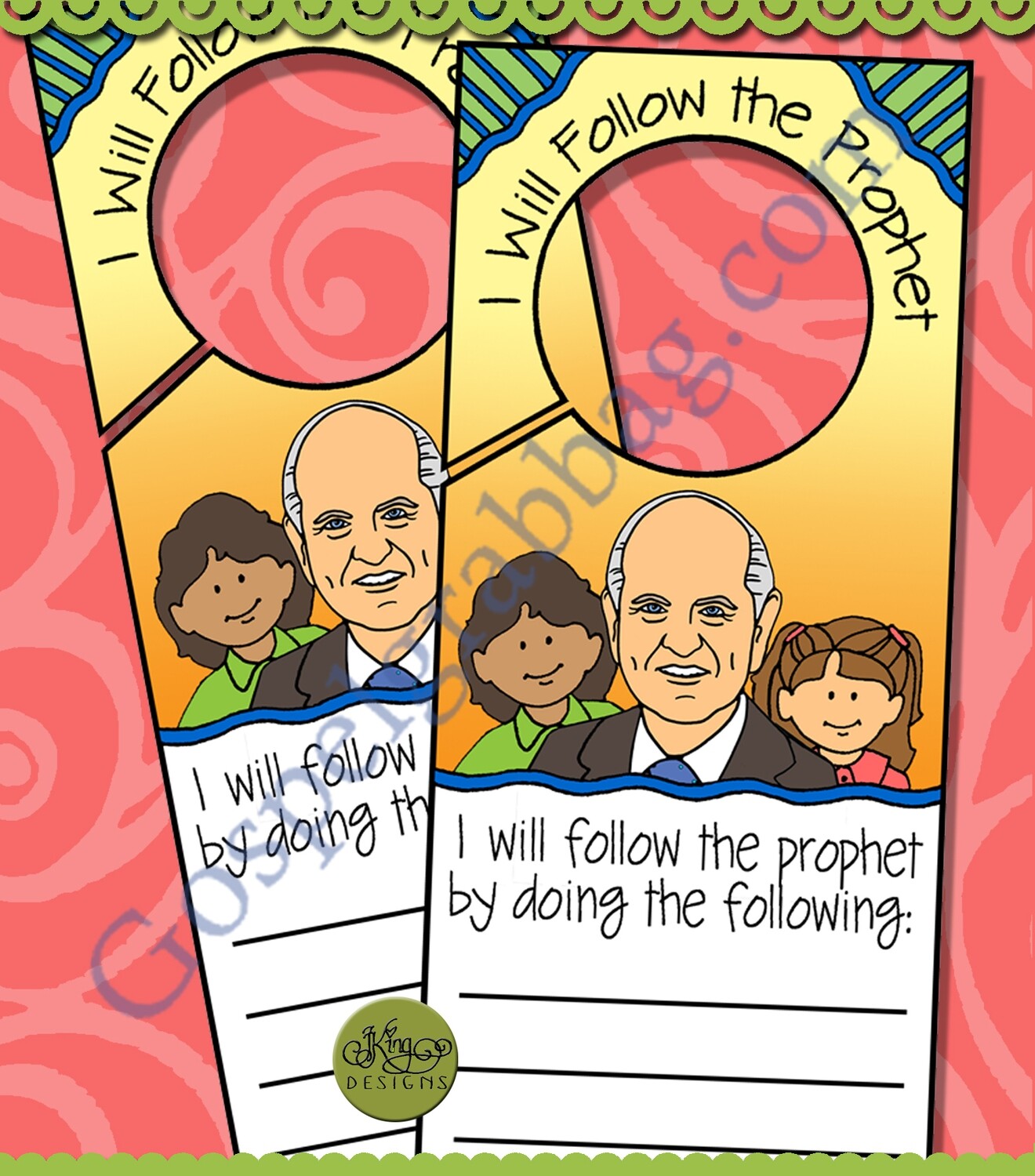 Prophet Ponder doorknob hanger