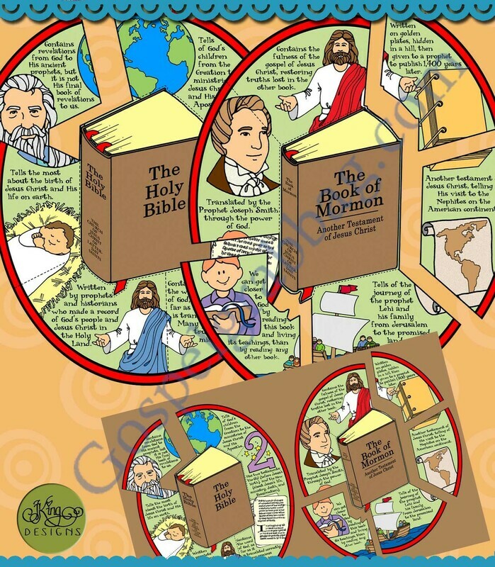 Two Testaments of Jesus Christ puzzle (Book of Mormon &amp; Bible)