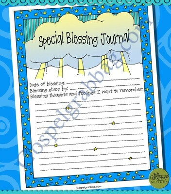 Special Blessing Journal