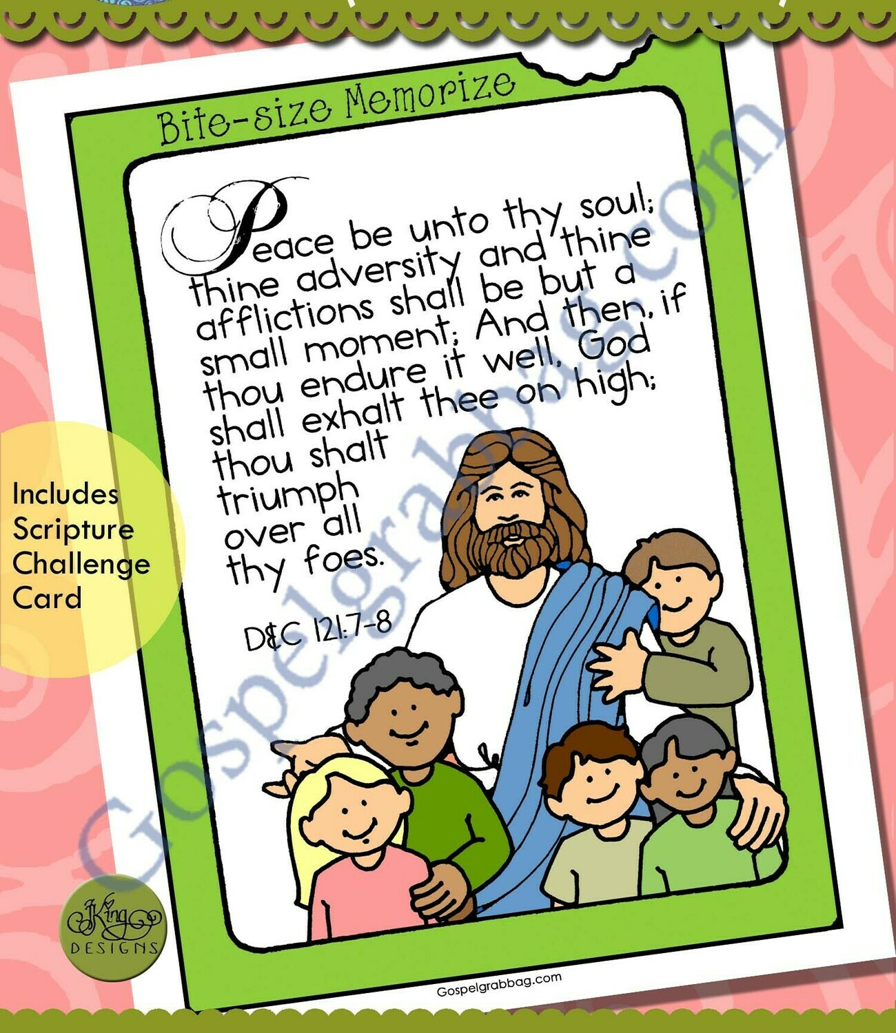 Trials and Peace: Bite-size memorize - D&amp;C 121:7-8