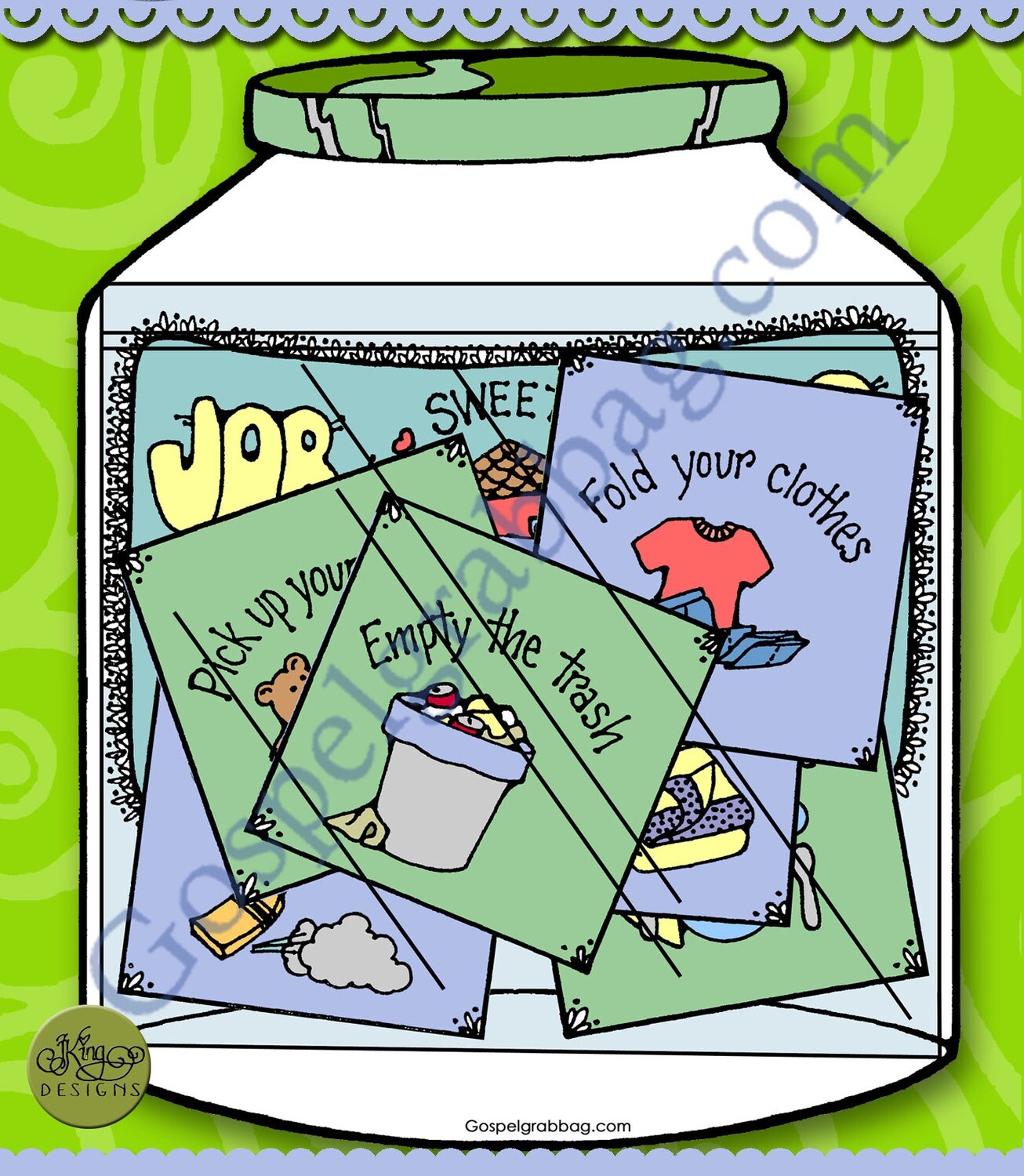 Home Sweet Home (Job Jar with Jobs)