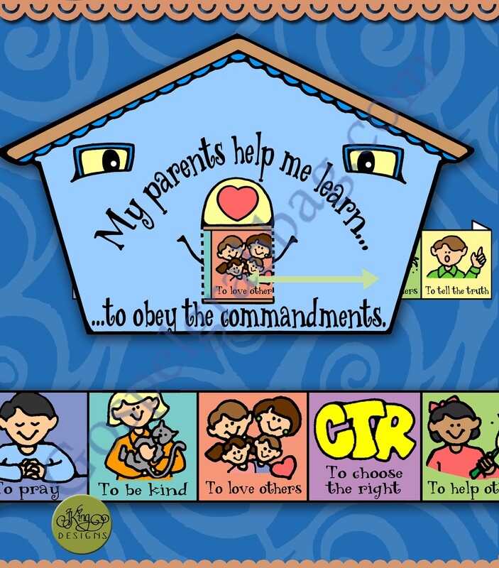 My Parents Help Me Learn to Obey the Commandments slideshow