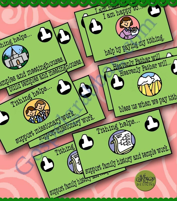 Tithing HELPS bills match game