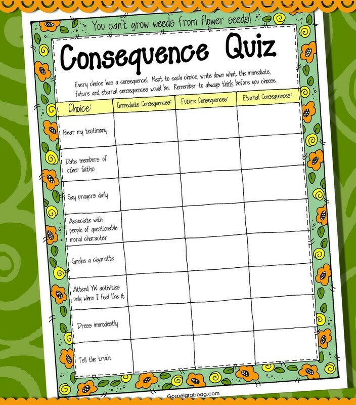 Can&#39;t Grow Weeds from Flower Seeds consequence quiz