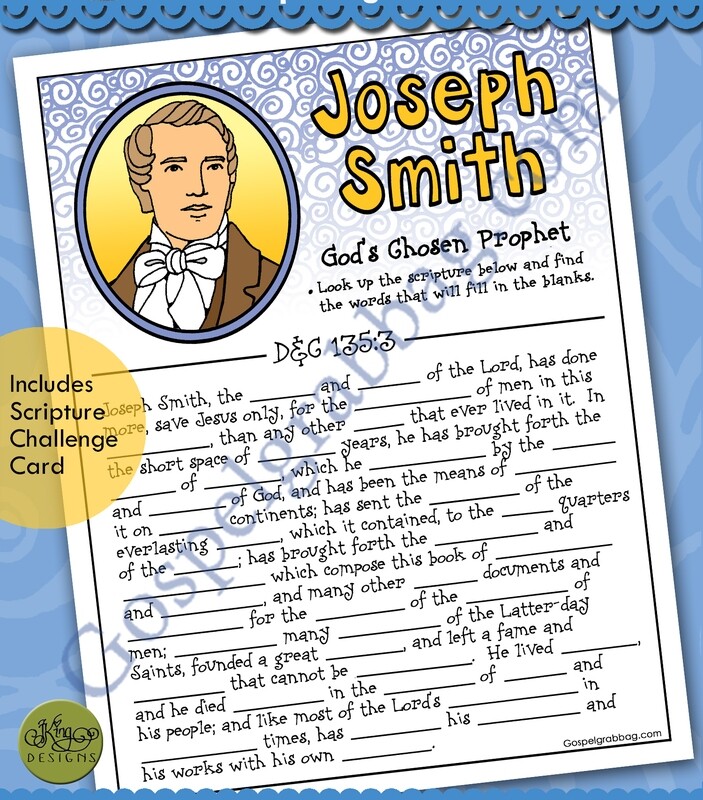 Joseph Smith: God&#39;s Chosen Prophet Tribute Search