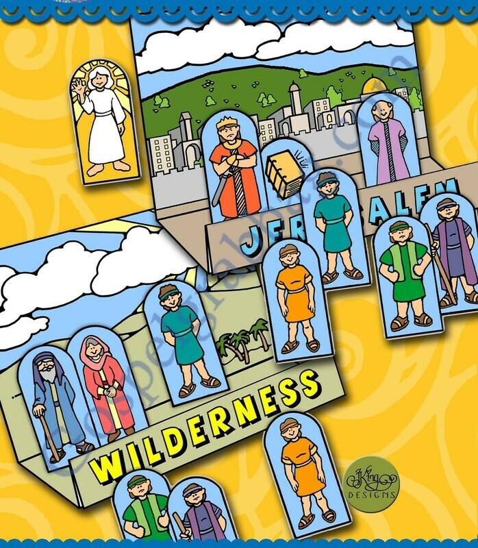 Prophet Lehi and Family Travel - Wilderness to Jerusalem (Obtain Brass Plates)