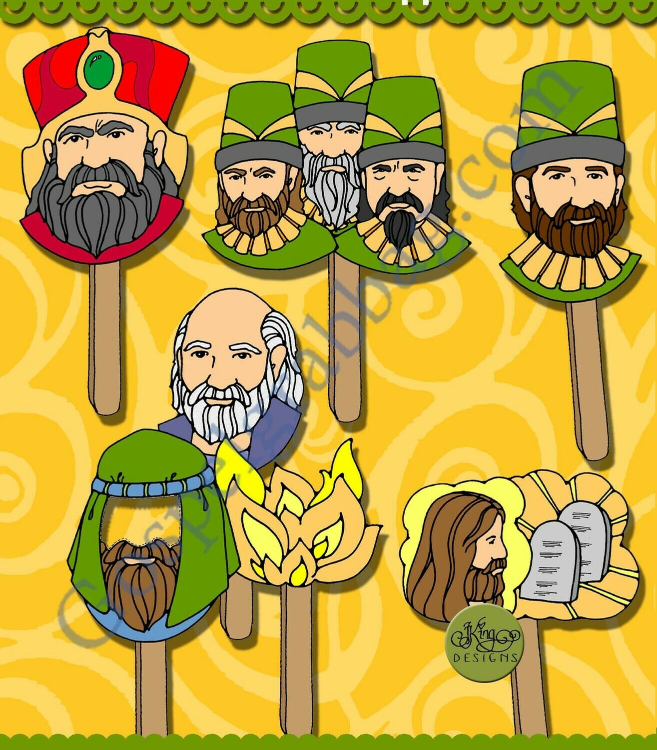 Abinadi Warns the Wicked King Noah puppet show