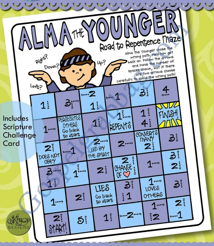 Alma the Younger - Road to Repentance Maze