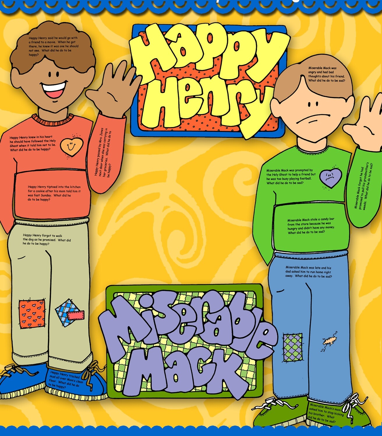 Repentance Can Make Us Happy - Happy Henry or Miserable Mack body-building puzzles