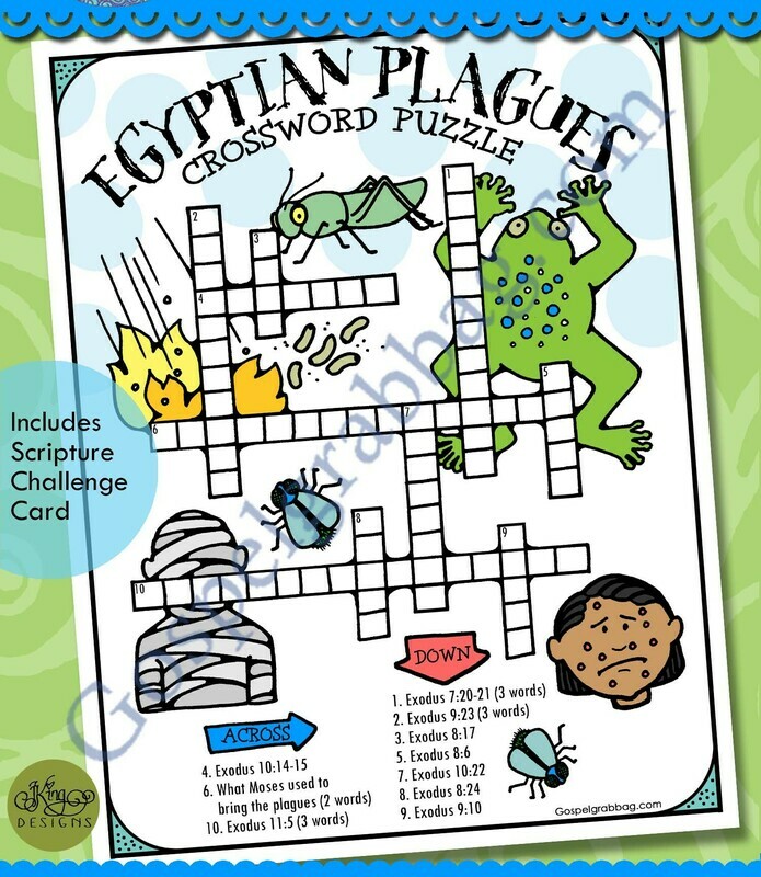 Egyptian Plagues crossword puzzle
