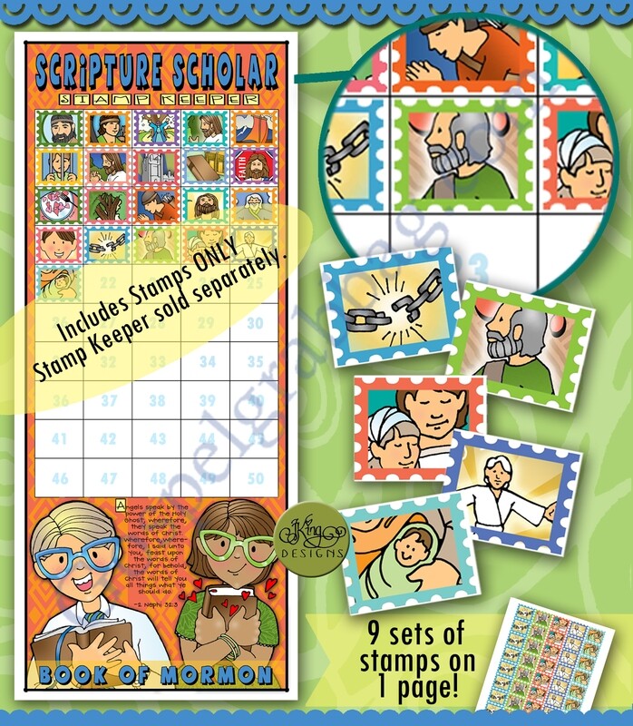 Scripture ScholarJune Stamps (Book of Mormon)