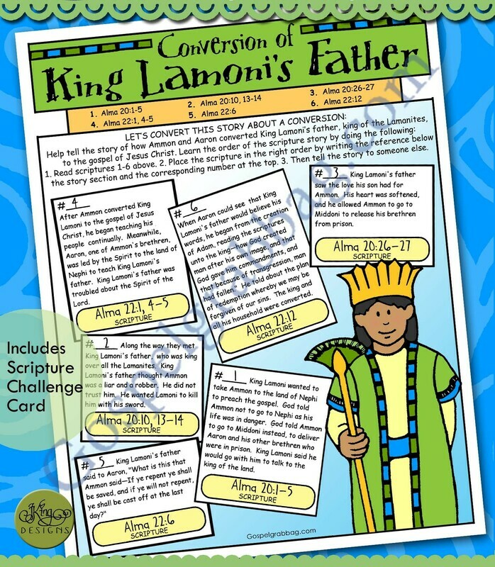Plan of Redemption - Conversion of King Lamoni&#39;s Father