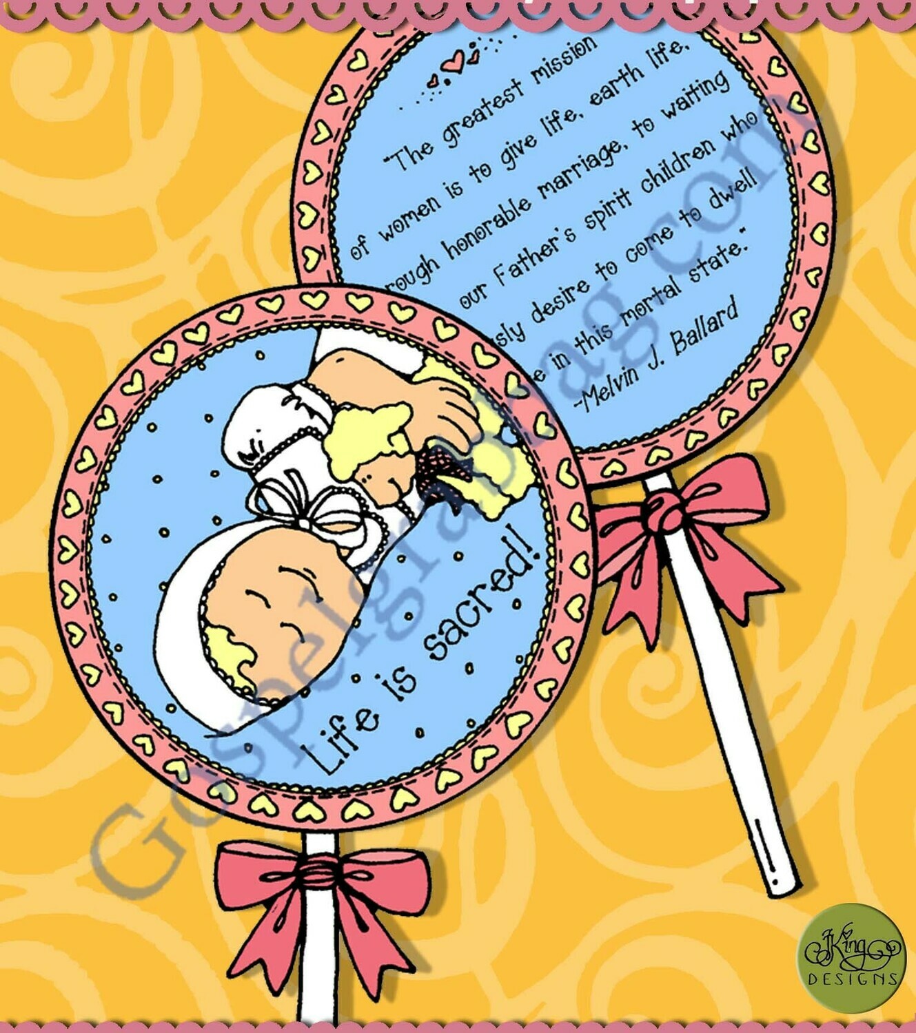Life Is Sacred Lullaby Lollipop