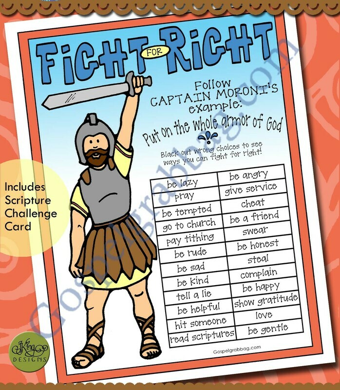 Fight for Right - word-choice puzzle