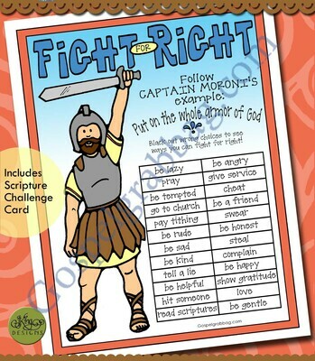 Fight for Right - word-choice puzzle