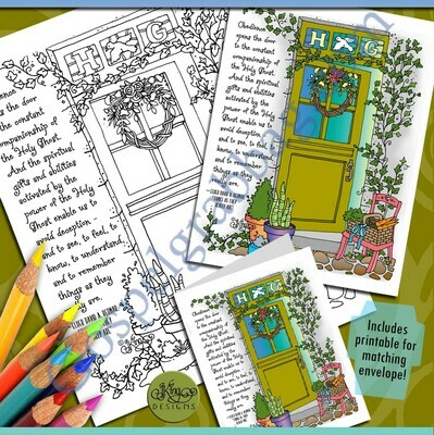 ColorQuotes: Motivator, Journal Page, Note Card (Obedience &amp; Holy Ghost)