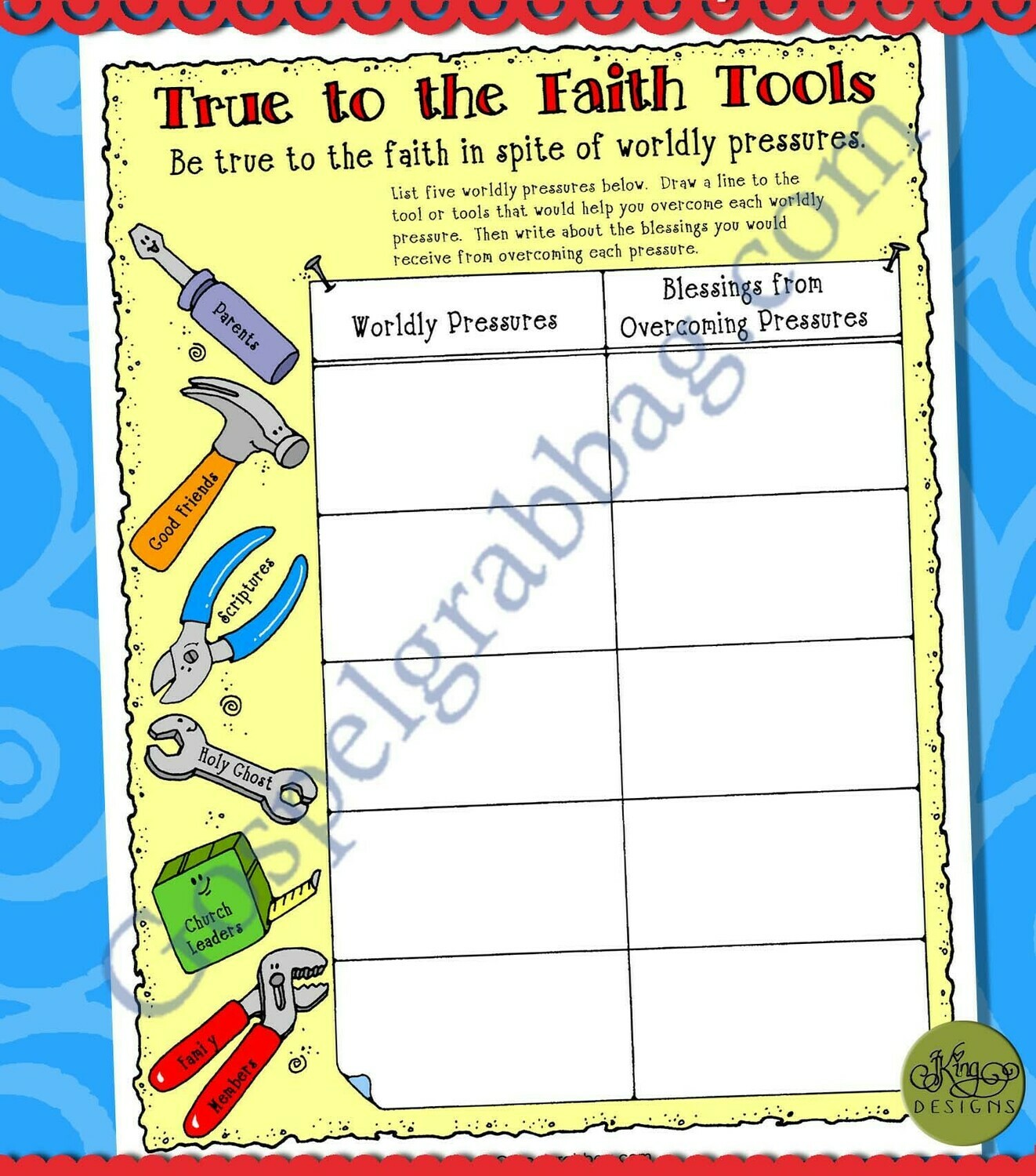 True to the Faith Tools crossmatch