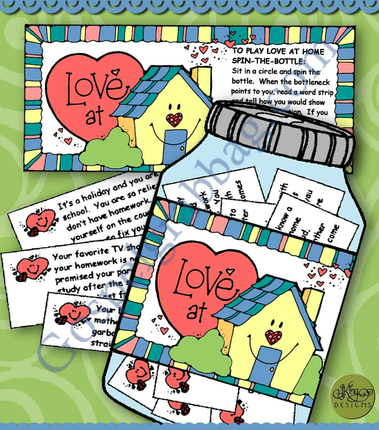 Love at Home Spin-the-Bottle
