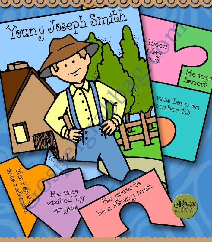 Young Joseph Smith two-sided puzzle