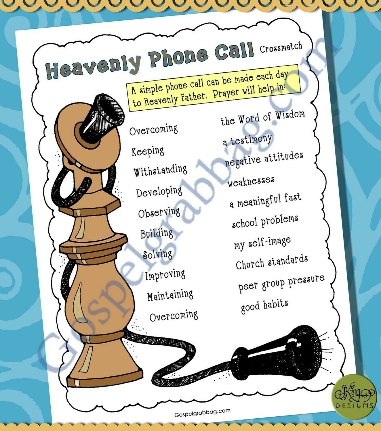 Heavenly Phone Call crossmatch